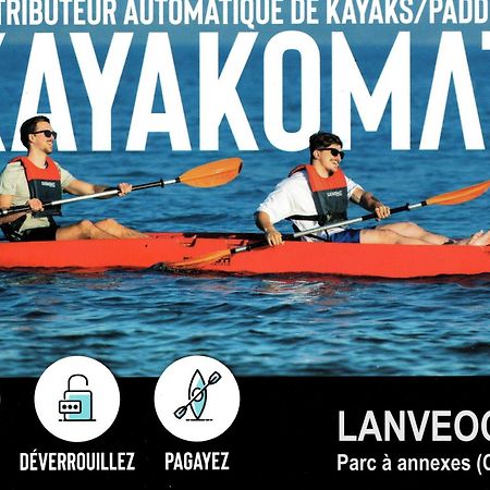 Camping Cap-Ouest Lanvéoc Esterno foto