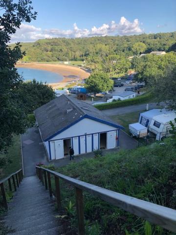 Camping Cap-Ouest Lanvéoc Esterno foto