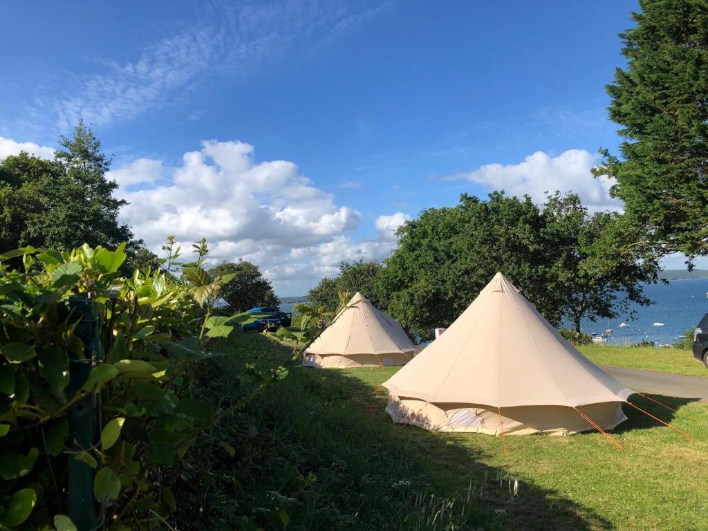 Camping Cap-Ouest Lanvéoc Esterno foto