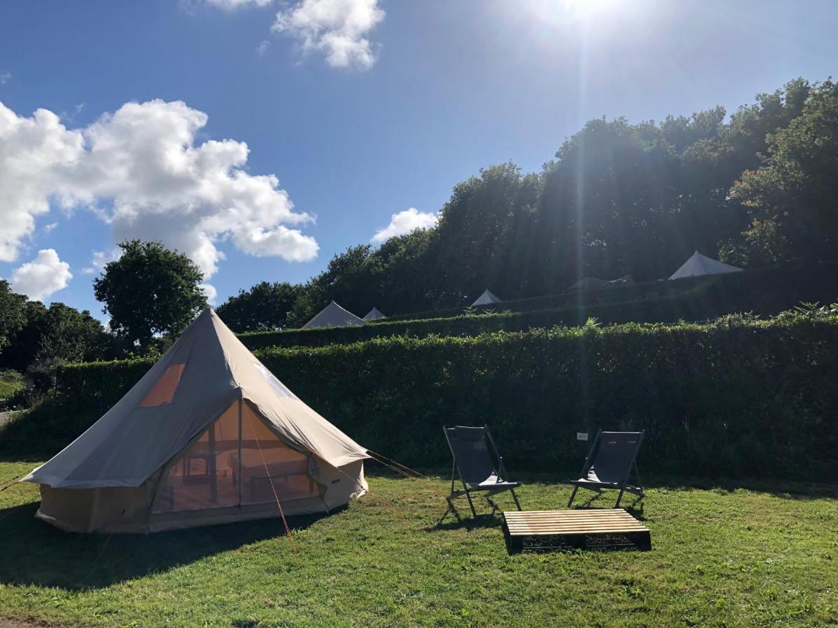 Camping Cap-Ouest Lanvéoc Esterno foto