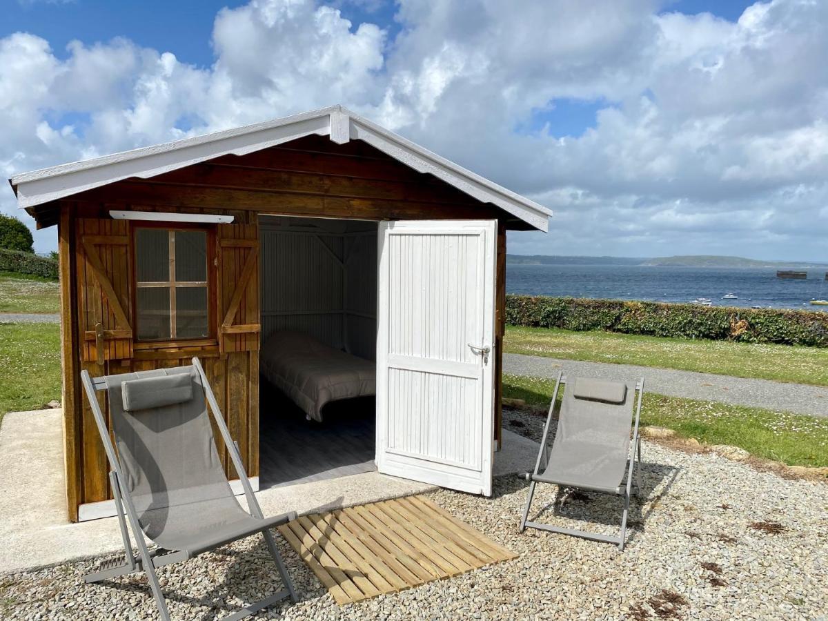 Camping Cap-Ouest Lanvéoc Esterno foto