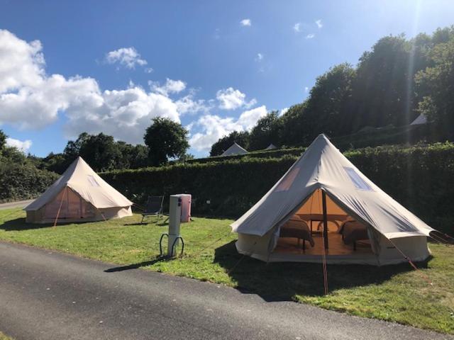 Camping Cap-Ouest Lanvéoc Esterno foto