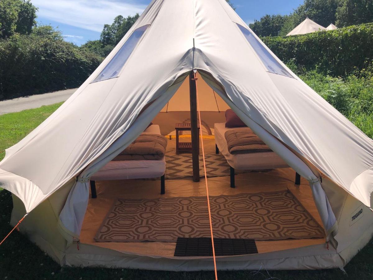 Camping Cap-Ouest Lanvéoc Esterno foto