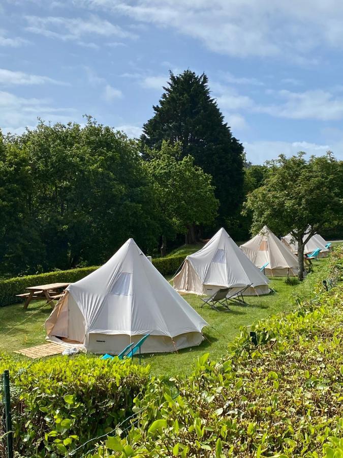 Camping Cap-Ouest Lanvéoc Esterno foto