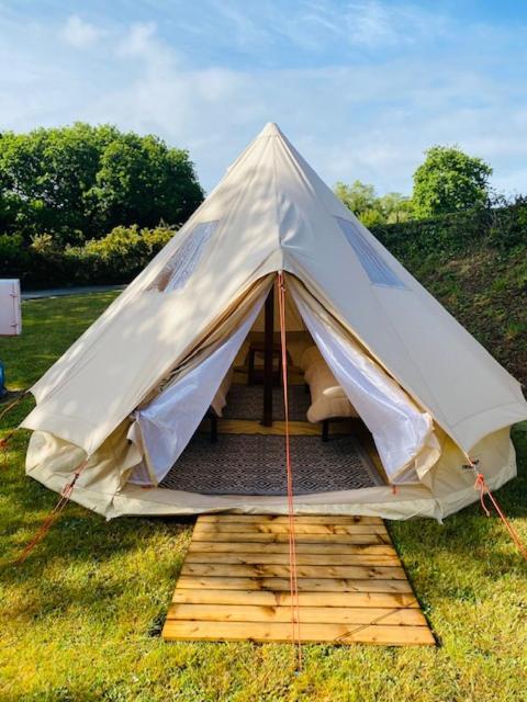Camping Cap-Ouest Lanvéoc Esterno foto