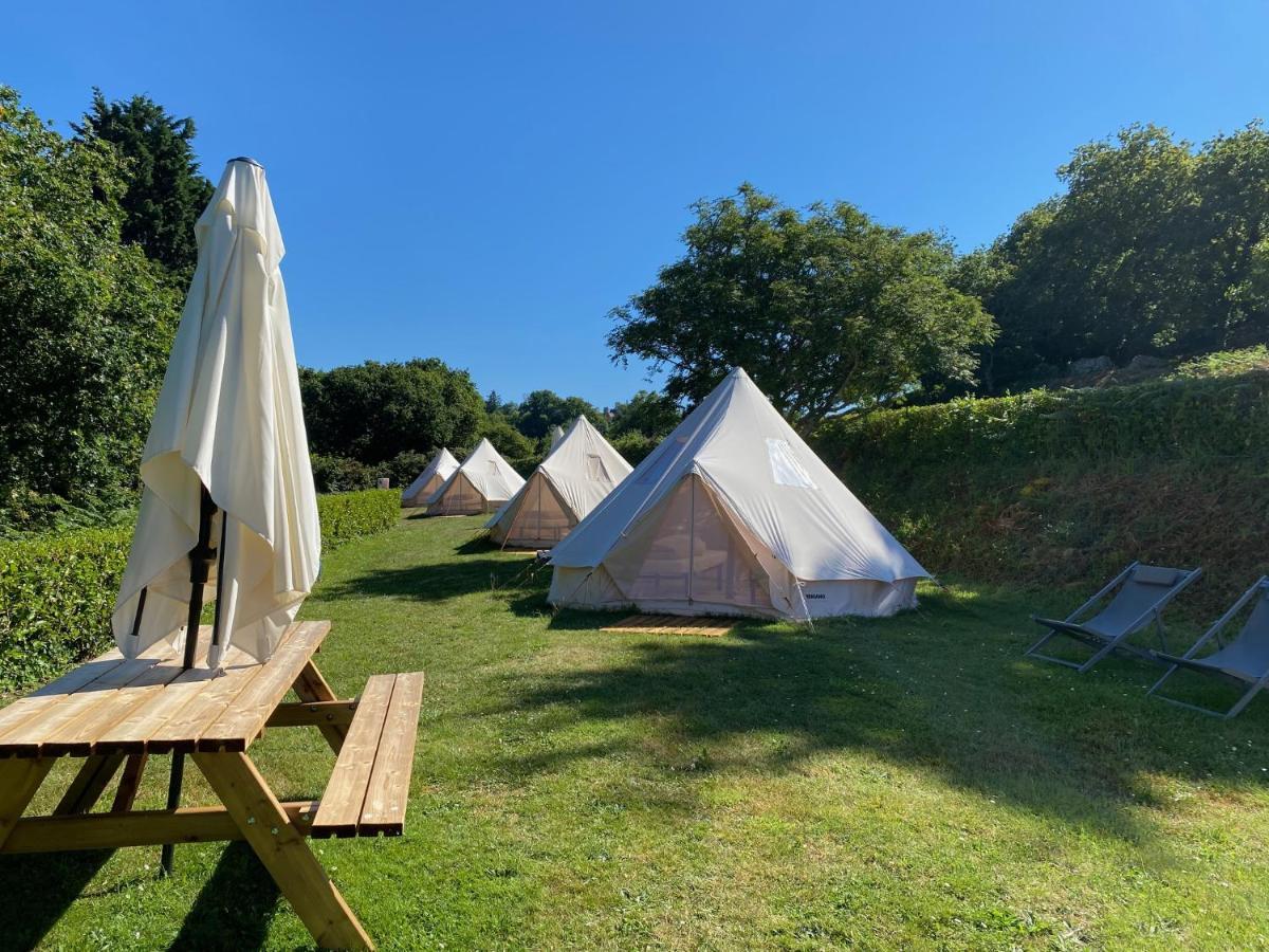 Camping Cap-Ouest Lanvéoc Esterno foto
