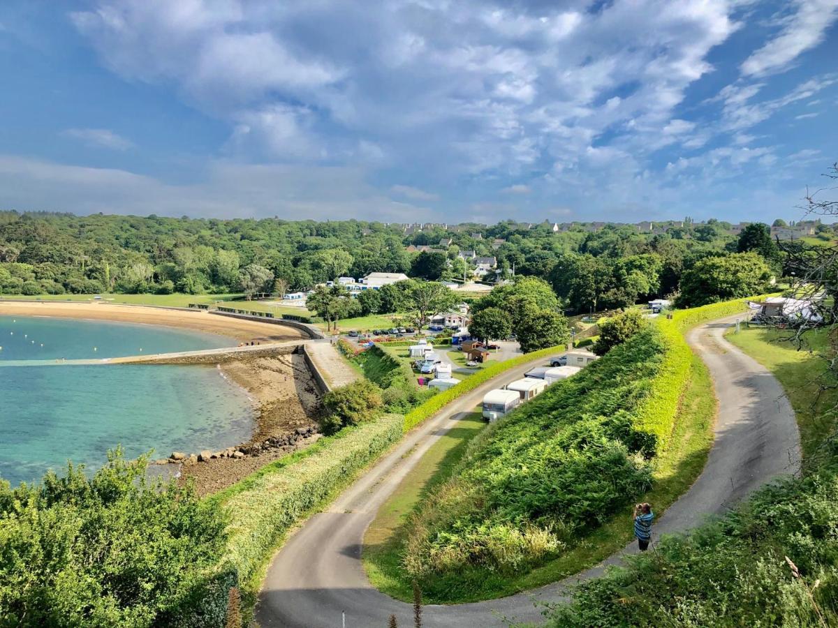 Camping Cap-Ouest Lanvéoc Esterno foto
