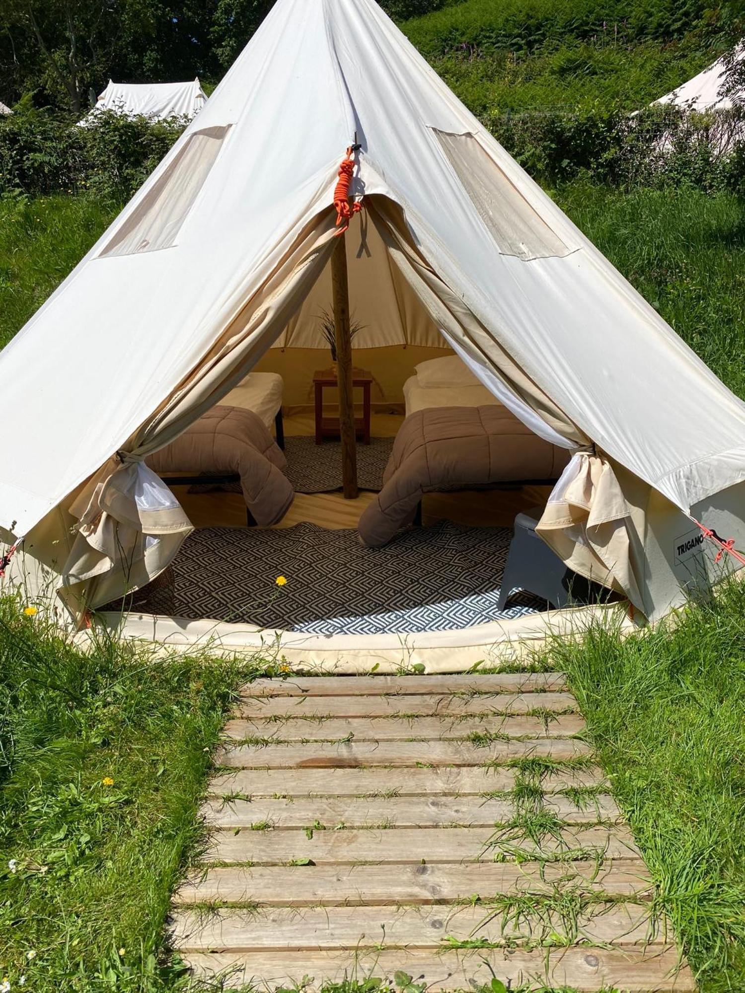 Camping Cap-Ouest Lanvéoc Esterno foto